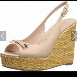 Kate Spade, size 7.5 Della platform sandal.